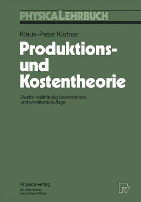 Cover of Produktions- und Kostentheorie