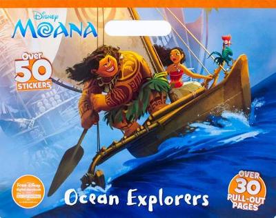 Cover of Disney Moana Ocean Explorers Coloring Floor Pad