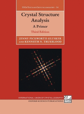 Book cover for Crystal Structure Analysis