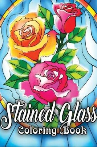 Cover of Stained Glass Coloring Book