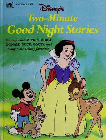 Cover of Disney's Two-Minute Good Night Stories