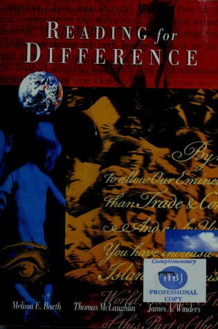 Cover of Reading for Difference