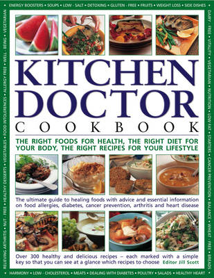 Book cover for Kitchen Doctor Cookbook