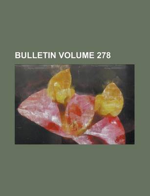 Book cover for Bulletin Volume 278