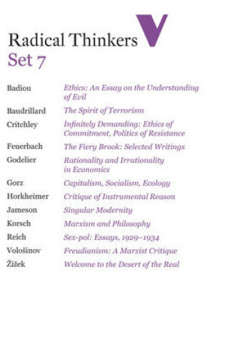 Cover of Radical Thinkers Set 7