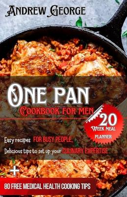 Book cover for One pan cookbook for men