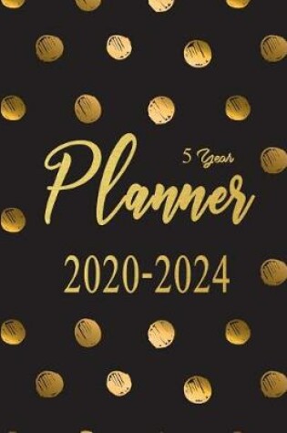 Cover of 5 year planner 2020-2024