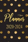 Book cover for 5 year planner 2020-2024