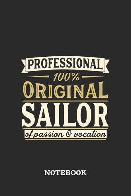 Book cover for Professional Original Sailor Notebook of Passion and Vocation