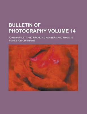 Book cover for Bulletin of Photography Volume 14