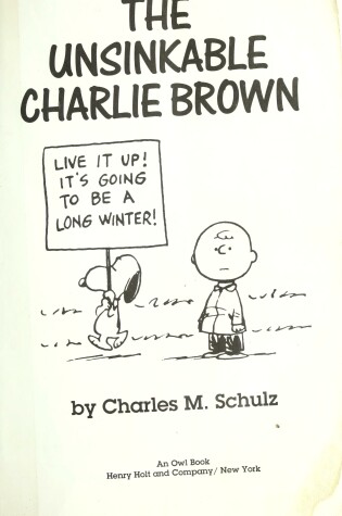 Cover of The Unsinkable Charlie Brown