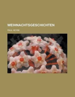 Book cover for Weihnachtsgeschichten