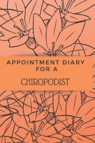 Cover of Appointment Diary for a Chiropodist