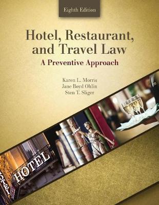 Book cover for Hotel, Restaurant and Travel Law: A Preventative Approach