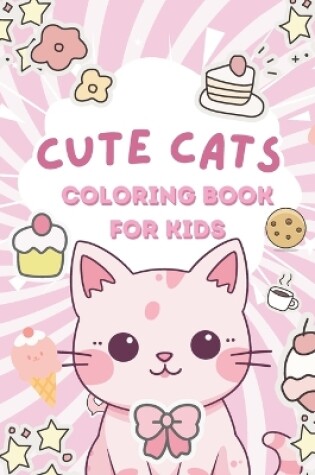 Cover of Cute Cats Coloring Book