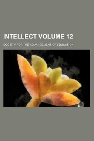 Cover of Intellect Volume 12