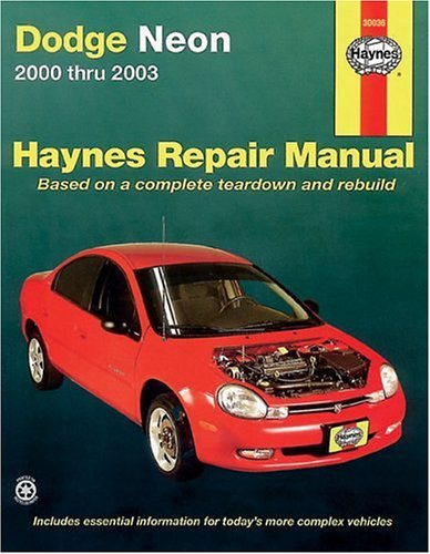 Cover of Dodge Neon Automotive Repair Manual