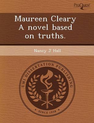 Book cover for Maureen Cleary a Novel Based on Truths