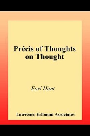 Cover of Thoughts on Thought