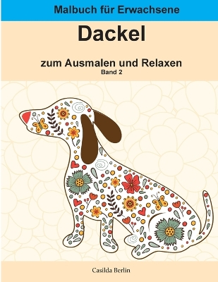 Book cover for DACKEL - zum Ausmalen und Relaxen, Band 2