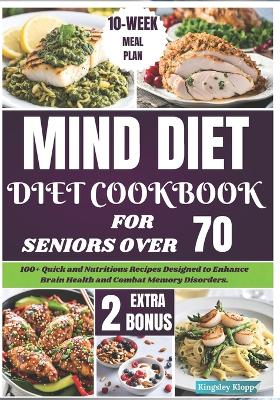 Book cover for Mind Diet Cookbook for Seniors Over 70