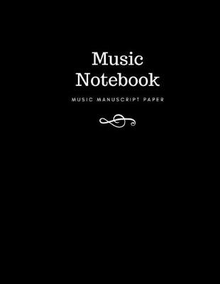 Book cover for Blank Sheet Music Notebook