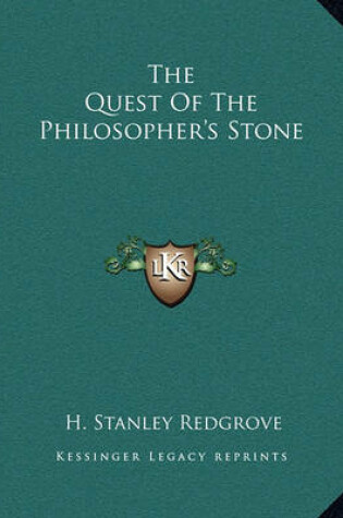 Cover of The Quest of the Philosopher's Stone