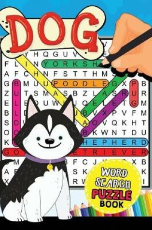 Cover of Dogs Word Search Puzzle Book