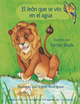 Book cover for El león que se vio en el agua