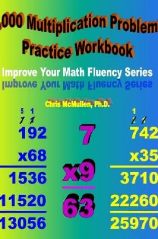 Cover of 7,000 Multiplication Problems Practice Workbook