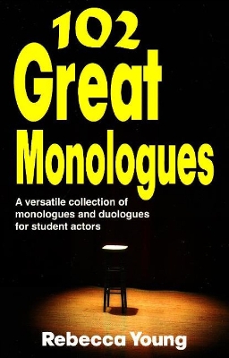 Book cover for 102 Great Monologues