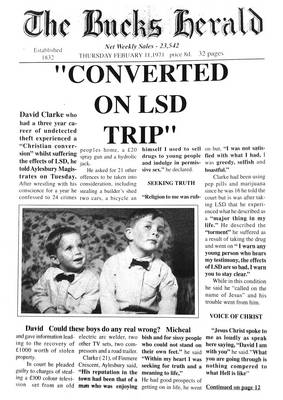 Book cover for Converted on LSD Trip