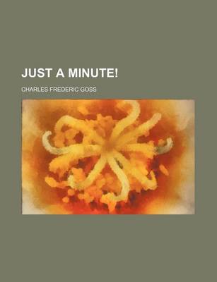 Book cover for Just a Minute!