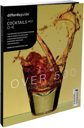 Book cover for Diffords Guide to Cocktails, D-K