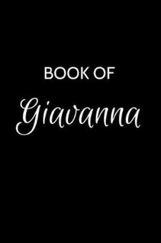 Cover of Book of Giavanna