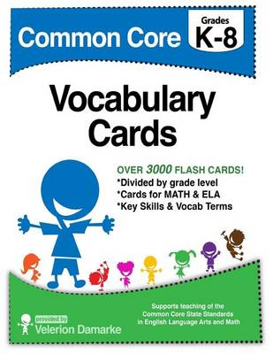 Book cover for Common Core Vocabulary Cards