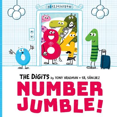 Book cover for The Digits: Number Jumble