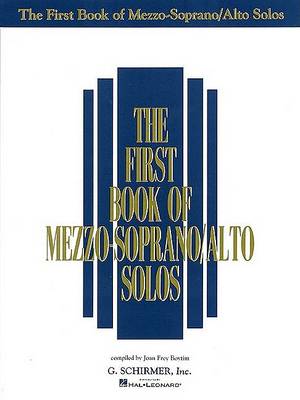 Cover of The First Book of Mezzo-Soprano/Alto Solos