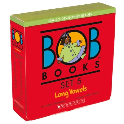 Cover of Bob Books: Set 5 Long Vowels Box Set (8 Books)