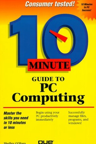 Cover of 10 Minute Guide to PC Computing