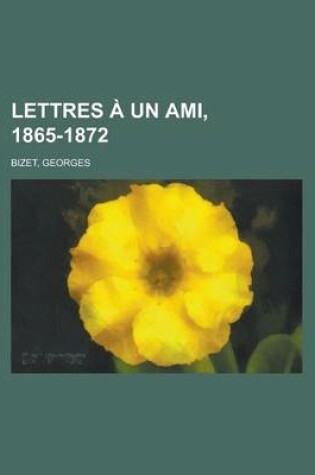 Cover of Lettres a Un Ami, 1865-1872