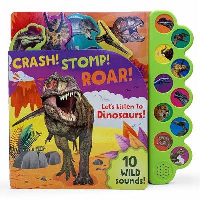Book cover for Crash! Stomp! Roar!