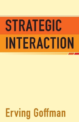 Book cover for Strategic Interaction