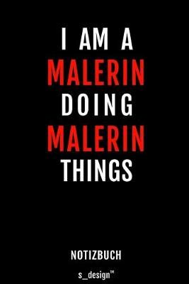 Book cover for Notizbuch fur Maler / Malerin