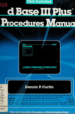 Cover of Dbase III Plus Procedures Man