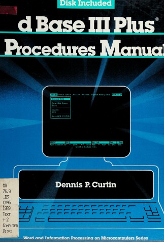 Book cover for Dbase III Plus Procedures Man