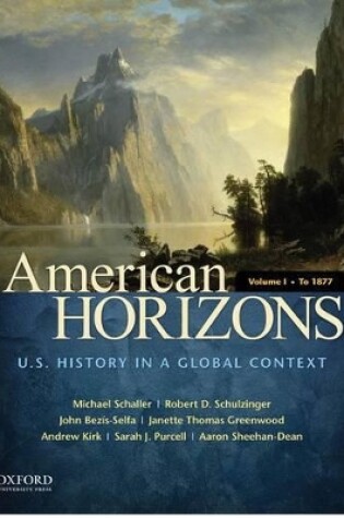 Cover of American Horizons, Volume I