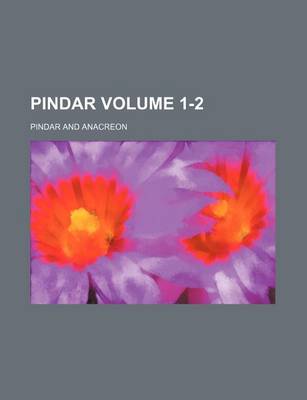 Book cover for Pindar Volume 1-2