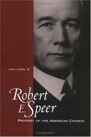 Cover of Robert A. Speer