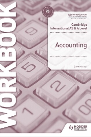 Cover of Cambridge International AS and A Level Accounting Workbook